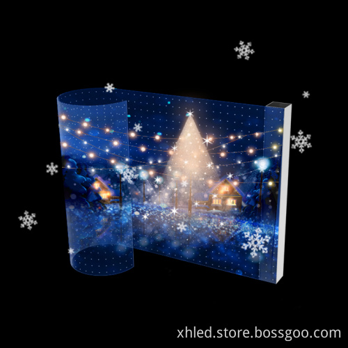 High-Resolution Transparent Display Screen LED Film Technology